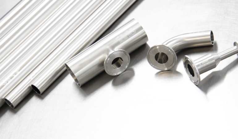 Stainless steel pipes, conduits, and fittings